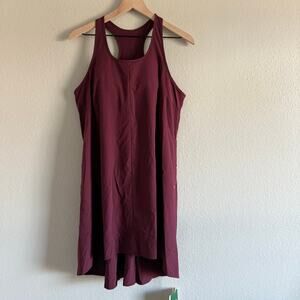 Halara Breezeful RacerPocket High Low Mini Dress, Medium NWT Active Sport